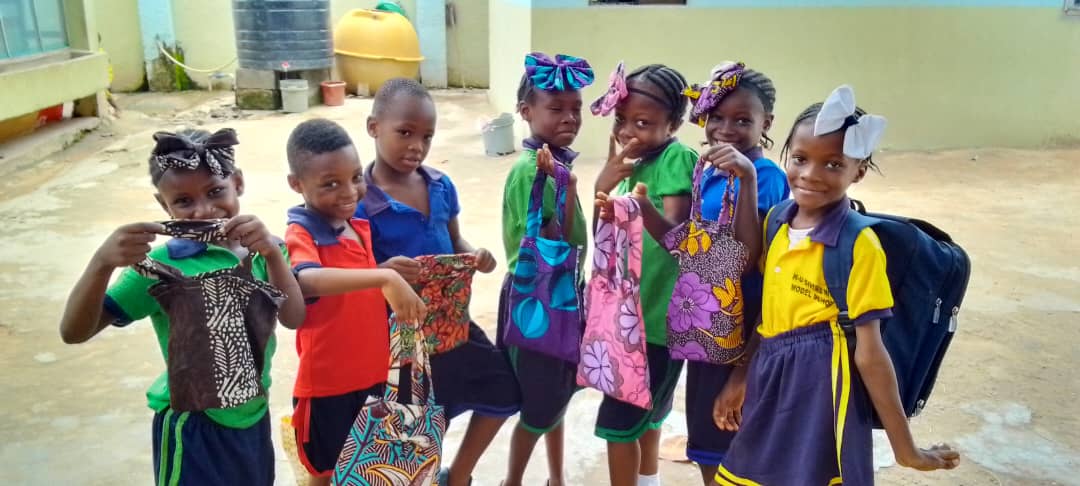 tailoring skill development at Happie-Ugo Divine Int'l Model School